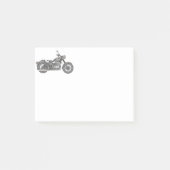 Urale motorfiets post-it® notes (Voorkant)