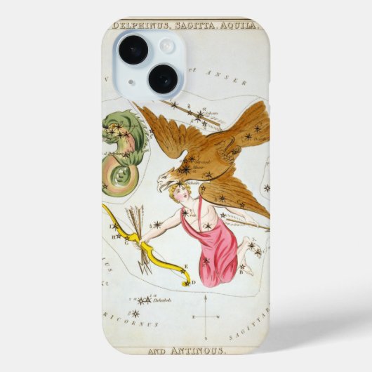 Urania's Mirror,  sterrenkunde Hemelkaart Case-Mate iPhone Case (Achterkant)