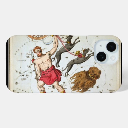 Urania's Mirror,  sterrenkunde Hemelkaart Case-Mate iPhone Case (Achterkant (horizontaal))