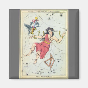 Urania's Mirror,  sterrenkunde Hemelkaart Magneet