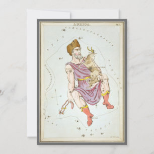 Urania's Spiegel, Antieke Hemelkaart Astronomie Kaart