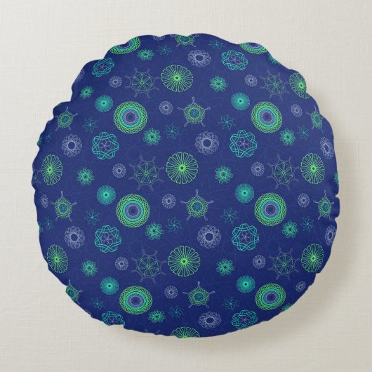 uraniumgloed rond kussen (Voorkant)