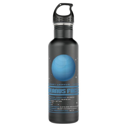 Uranus feiten waterfles (Voorkant)