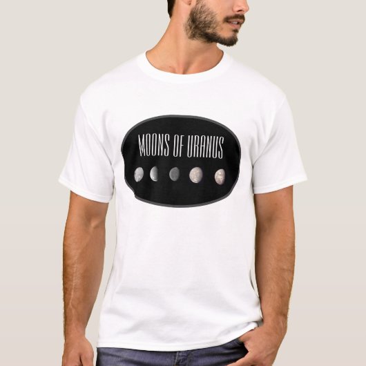 Uranus manen t-shirt (Voorkant)