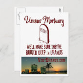 Uranus Mortuary Briefkaart (Voorkant / Achterkant)