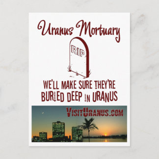 Uranus Mortuary Briefkaart