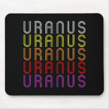 Uranus Planeet Retro Vintage Astronomie T-Shirt