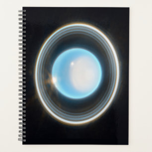 Uranus planétaire avec anneaux Image JWST