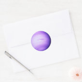 Uranus Ronde Sticker (Envelop)