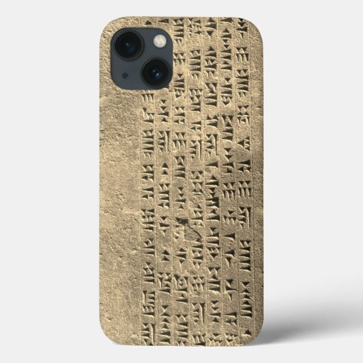 Urartu Ancien Coque iphone arménien Cuneiform (Verso)