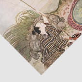 “Urashima Taro” van Edmund Dulac Tissuepapier (Detail)