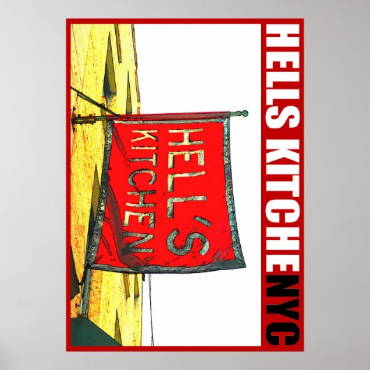 Urban59 ArtWorks Studio Hells Kitchen NYC-Poster Poster (Voorkant)