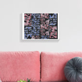 Urban Abstract Harmony Canvas Afdruk (Insitu (Woonkamer))