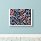 Urban Abstract Harmony Canvas Afdruk (Insitu (Houten vloer))
