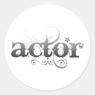 Urban Actor Ronde Sticker