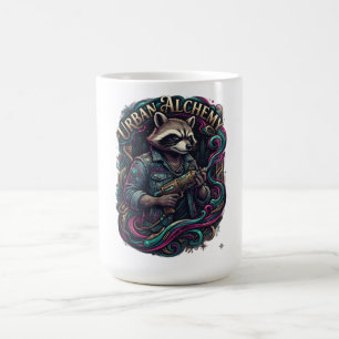 Urban Alchemy Wasbeer Shirt Met Lange Mouwen Koffiemok