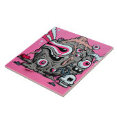 Urban art. 8. tegeltje (Zijkant)