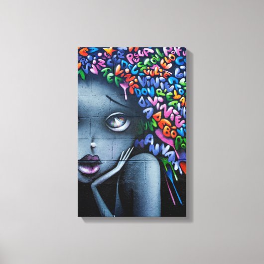 Urban Art Canvas Afdruk (Voorkant)