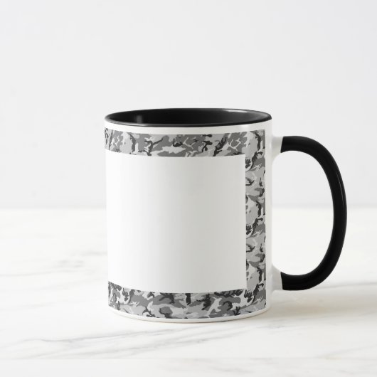 Urban Camouflage Pattern - Black & Grey Mok (Rechts)