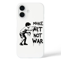 Urban Canvas: Rebel Artiest iPhone Case