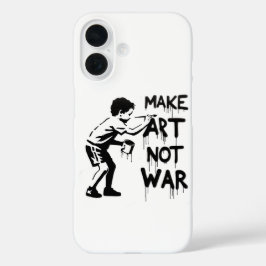 Urban Canvas: Rebel Artiest iPhone Case