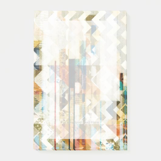 Urban Chevron II Post-it® Notes (Voorkant)