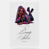 Urban Chic Hip hop Salon de beauté Bienvenue (Recto)