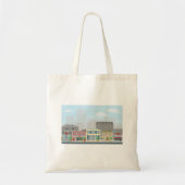 Urban City Canvas tas (Voorkant)
