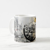 Urban City Library Stamp Mug Holiday (Devant gauche)