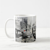 Urban City Library Stamp Mug Holiday (Gauche)
