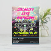 Urban Club Hip hop Dancing Party Invitation (Debout devant)