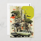 Urban Collage Briefkaart (Voorkant / Achterkant)