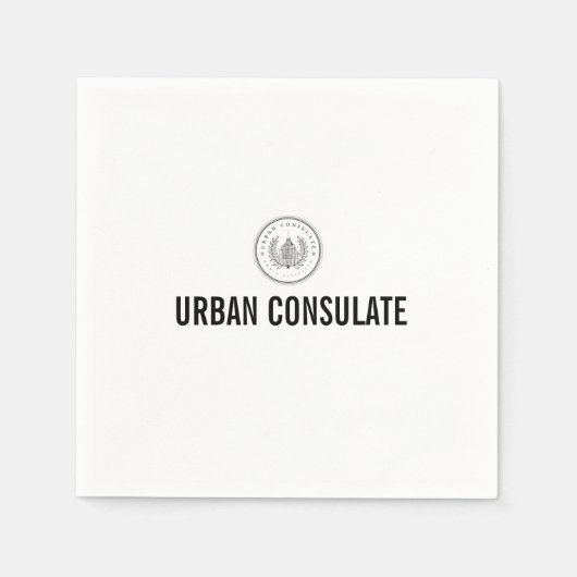 Urban Consulate Cocktail servetten (Voorkant)