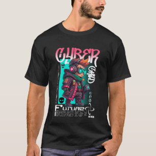 Urban Cyberpunk Streetwear Cyber Child Futuristic T-shirt