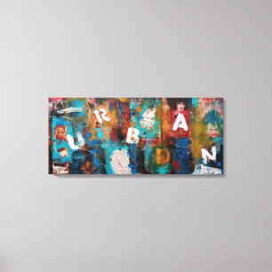 Urban D K Canvas Afdruk