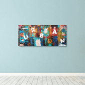 Urban D K Canvas Afdruk (Insitu (Houten vloer))