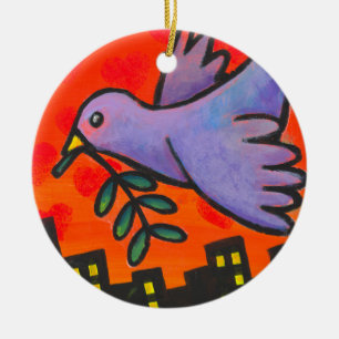Urban Dove Keramisch Ornament