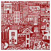 Urban Dream - Ruby Red Stof (Swatch)