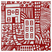 Urban Dream - Ruby Red Stof (Close Up)