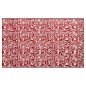 Urban Dream - Ruby Red Stof (Yard (91,4 cm))