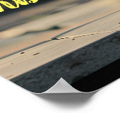 Urban Elegance: Engelse buldog in het park Poster (Hoek)