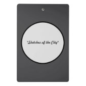 "Urban Elegance" Mini Klembord (Achterkant)