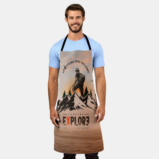Urban Explorer | All-over print, groot Schort (Gedragen)