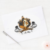 Urban Flourish Engels Bulldog Sticker (Envelop)