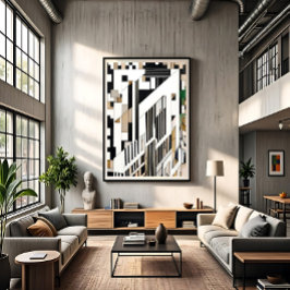 Urban Fragments Canvas Afdruk