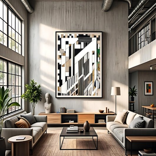 Urban Fragments Canvas Afdruk