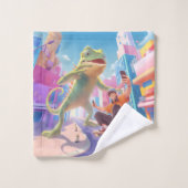 Urban Glide : Géant Skateur Caméléon Selfie (Gant de toilette)