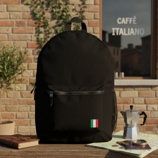 Urban Gorpcore Technical Black Backpack Printed Bedrukte Rugzak