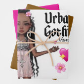 Urban Gothic Gift Wrap 7 Inpakpapier Vel (In situ)