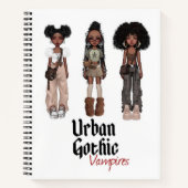 Urban Gothic Vampires Notitieboek 1 (Voorkant)